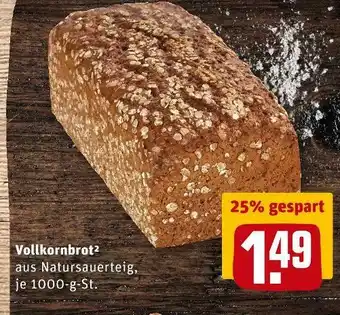 REWE Brot & mehr vollkornbrot Angebot