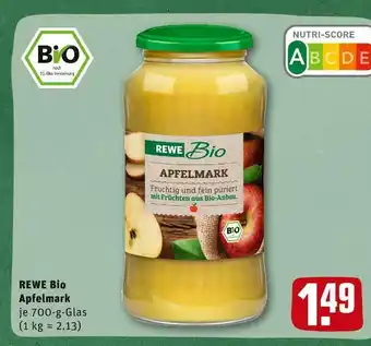 REWE Rewe bio apfelmark Angebot