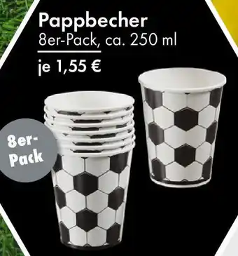 TEDi Pappbecher 8er-Pack Angebot
