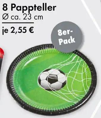 8 Pappteller Angebot bei TEDi