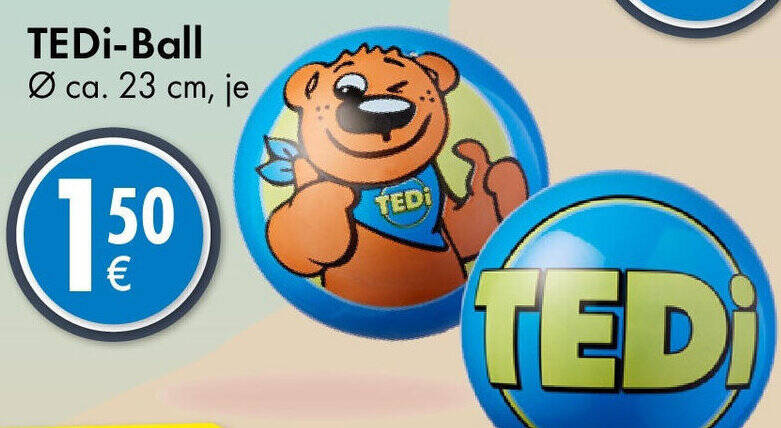 TEDi-Ball Angebot bei TEDi