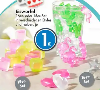 TEDi Eiswürfel 15er/16er Set Angebot