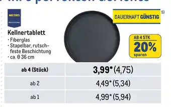 METRO METRO PROFESSIONAL Kellnertablett Angebot