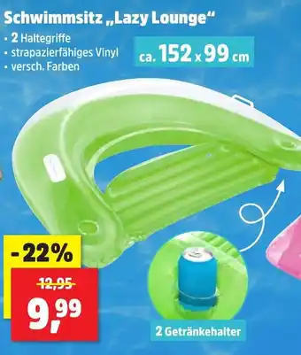 Thomas Philipps Schwimmsitz,,Lazy Lounge" Angebot