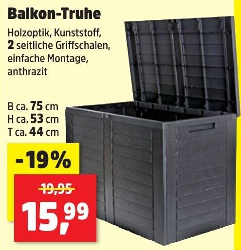 Balkon-Truhe Angebot bei Thomas Philipps