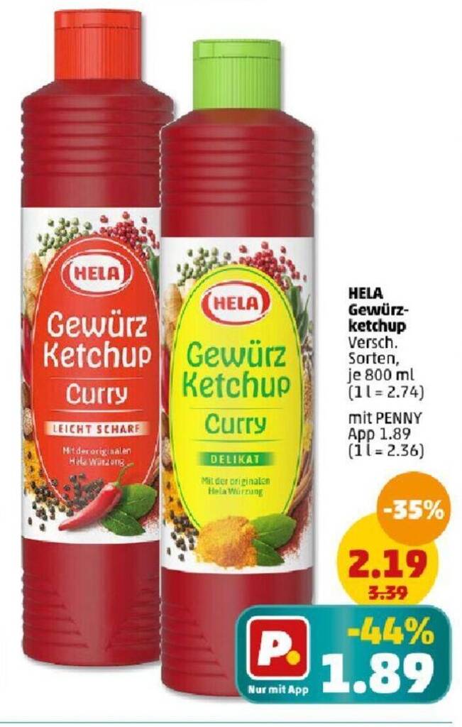 Hela Gewurzketchup Angebot