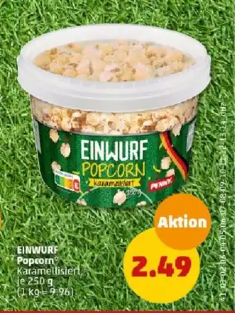 PENNY EINWURF Popcorn Karamellisiert, 250 g Angebot