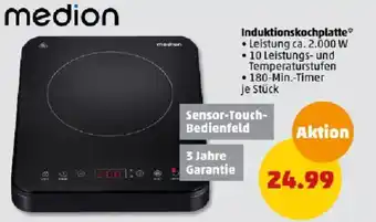 PENNY medion Induktionskochplatte Angebot