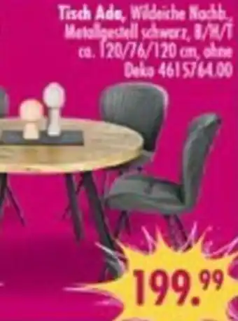 Möbel Boss Tisch Ada Angebot