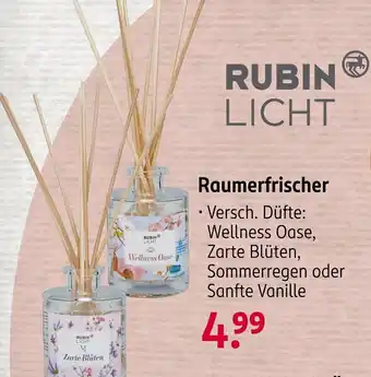 Rossmann RUBIN LICHT Raumerfrischer Angebot