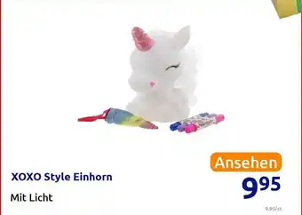 Action Xoxo Style Einhorn Mit Licht Angebot