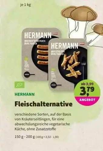 Denns BioMarkt Hermann Fleischalternative Angebot