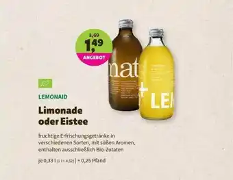 Denns BioMarkt Lemonaid Limonade Oder Eistee Angebot