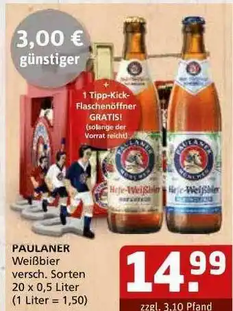 Getränke Quelle Paulaner Weißbier Angebot