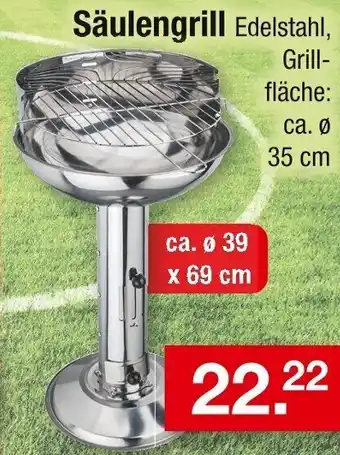 Zimmermann Säulengrill Angebot