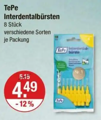 V Markt TePe Interdentalbürsten Angebot