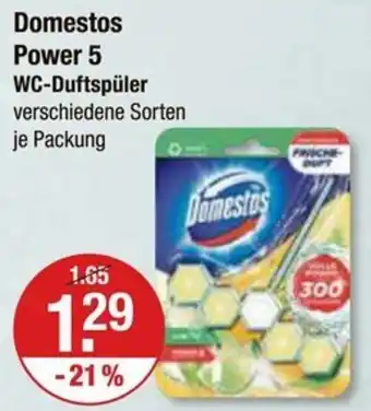 V Markt Domestos Power 5 WC-Duftspüler Angebot