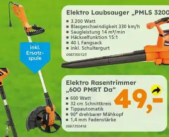 Globus Baumarkt Primaster Elektro Rasentrimmer ,,600 PMRT Da" Angebot