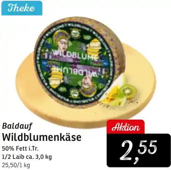 KONSUM Baldauf Wildblumenkäse Angebot