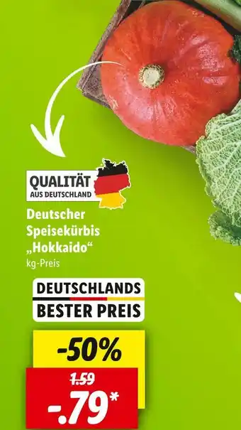 Lidl Speisekürbis „hokkaido“ Angebot