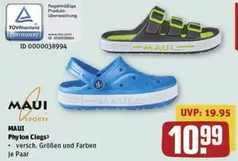 REWE MAUI Phylon Clogs Angebot