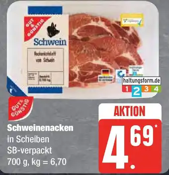 Edeka Schweinenacken 700 g Angebot