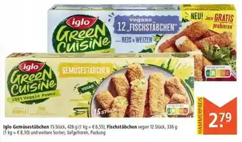 Marktkauf Iglo Gemüsestäbchen Oder Fischstäbchen Angebot