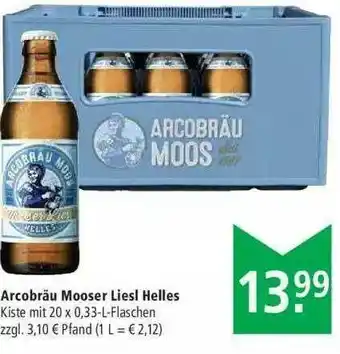 Marktkauf Arcobräu Mooser Liesl Helles Angebot