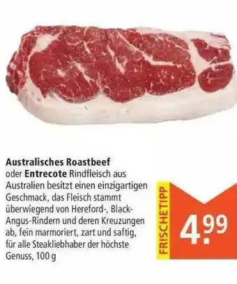 Marktkauf Australisches Roastbeef Oder Entrecote Angebot