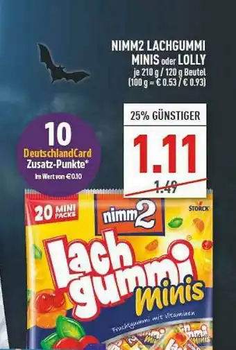 Marktkauf Nimm2 Lachgummi Minis Oder Lolly Angebot