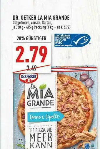 Marktkauf Dr Oetker La Mia Grande Angebot