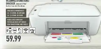 Marktkauf Wlan Multifunktionsdrucker Hp Deskjet 2710e Angebot