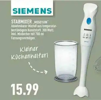 Marktkauf Siemens Stabmixer Mq5b150n Angebot