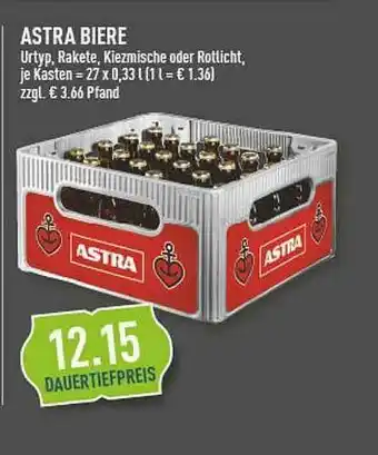 Marktkauf Astra Biere Angebot