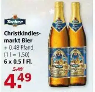 Multi Markt Tucher Christkindles Markt Bier Angebot