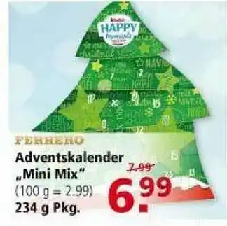 Multi Markt Ferrero Adventskalender „mini Mix” Angebot