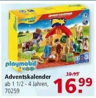 Multi Markt Playmobil Adventskalender Angebot