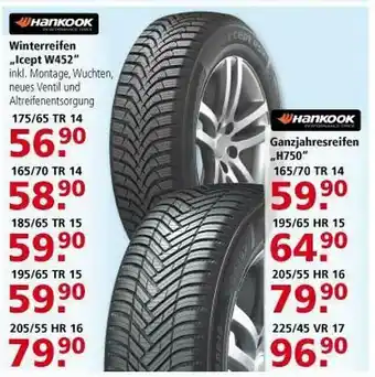 Multi Markt Hankook Winterreifen „lcept W452” Angebot