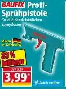 Norma Baufix Profisprühpistole Angebot