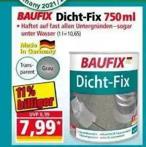 Norma Baufix Dicht-fix 750 Ml Angebot