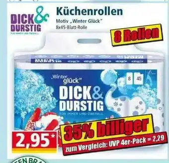 Norma Dick & Durstig Küchenrollen Angebot