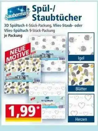 Norma Saubermax Spül- Staubtücher Angebot