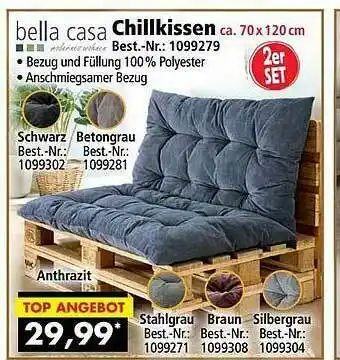 Norma24 Bella Casa Chillkissen Angebot