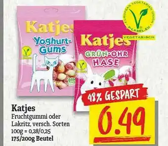 NP Discount Katjes Fructgummi Oder Lakritz Angebot