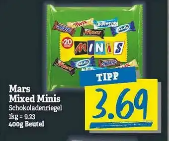 NP Discount Mars Mixed Minis Angebot