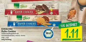 NP Discount Edeka Bio Hafer-cookies Angebot