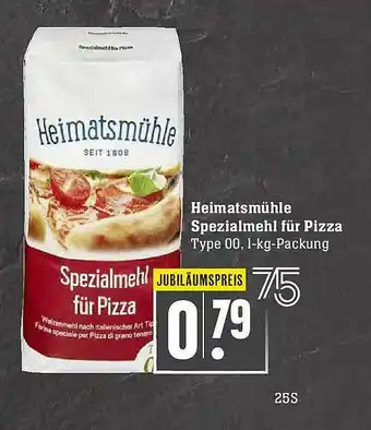 Scheck-in-Center Heimatsmühle Sperzialmehl Für Pizza Angebot