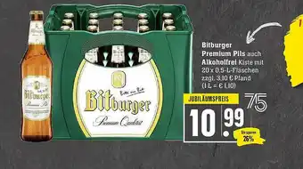 Scheck-in-Center Bitburger Premium Pils Auch Alkoholfrei Angebot