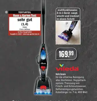 Scheck-in-Center Vileda Jetclean Angebot