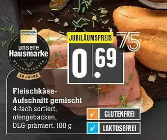 Scheck-in-Center Fleischkäse- Ausfchnitt Gemischt Angebot